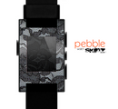 The Black Lace texture Skin for the Pebble SmartWatch