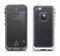 The Black Leather Apple iPhone 5-5s LifeProof Fre Case Skin Set