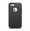 The Black Leather Apple iPhone 5-5s Otterbox Defender Case Skin Set