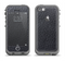The Black Leather Apple iPhone 5c LifeProof Fre Case Skin Set
