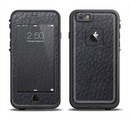 The Black Leather Apple iPhone 6/6s LifeProof Fre Case Skin Set