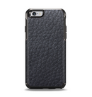 The Black Leather Apple iPhone 6 Otterbox Symmetry Case Skin Set