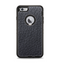 The Black Leather Apple iPhone 6 Plus Otterbox Defender Case Skin Set