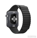 The Black Leather Full-Body Skin Kit for the Apple Watch