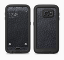The Black Leather Full Body Samsung Galaxy S6 LifeProof Fre Case Skin Kit
