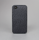 The Black Leather Skin-Sert for the Apple iPhone 4-4s Skin-Sert Case