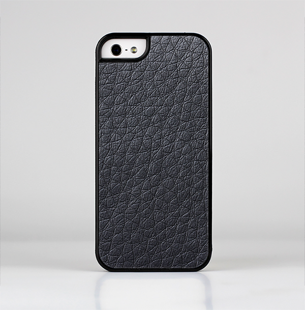 The Black Leather Skin-Sert Case for the Apple iPhone 5/5s