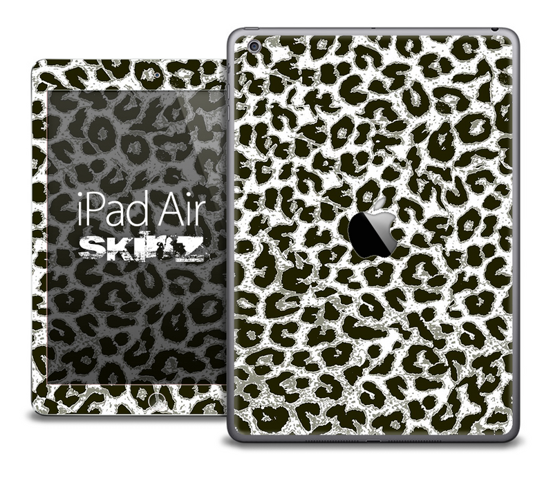 The Black Leopard Print Skin for the iPad Air