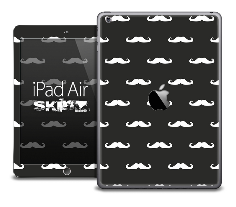 The Black Mustache Skin for the iPad Air