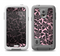 The Black & Pink Floral Design Pattern V2 Samsung Galaxy S5 LifeProof Fre Case Skin Set
