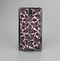 The Black & Pink Floral Design Pattern V2 Skin-Sert Case for the Samsung Galaxy Note 3