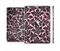 The Black & Pink Floral Design Pattern V2 Full Body Skin Set for the Apple iPad Mini 2
