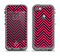 The Black & Pink Sharp Chevron Pattern Apple iPhone 5c LifeProof Fre Case Skin Set