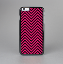 The Black & Pink Sharp Chevron Pattern Skin-Sert for the Apple iPhone 6 Plus Skin-Sert Case