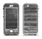 The Black Planks of Wood Apple iPhone 5-5s LifeProof Nuud Case Skin Set