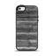 The Black Planks of Wood Apple iPhone 5-5s Otterbox Symmetry Case Skin Set