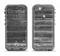 The Black Planks of Wood Apple iPhone 5c LifeProof Fre Case Skin Set