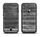 The Black Planks of Wood Apple iPhone 6/6s Plus LifeProof Fre Case Skin Set