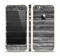 The Black Planks of Wood Skin Set for the Apple iPhone 5s