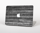 The Black Planks of Wood Skin Set for the Apple MacBook Pro 15" with Retina Display