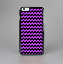 The Black & Purple Chevron Pattern Skin-Sert for the Apple iPhone 6 Skin-Sert Case
