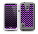 The Black & Purple Chevron Pattern Skin Samsung Galaxy S5 frē LifeProof Case