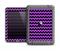 The Black & Purple Chevron Pattern Apple iPad Air LifeProof Fre Case Skin Set