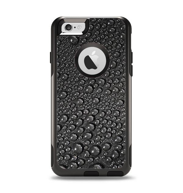 The Black Rain Drops Apple iPhone 6 Otterbox Commuter Case Skin Set
