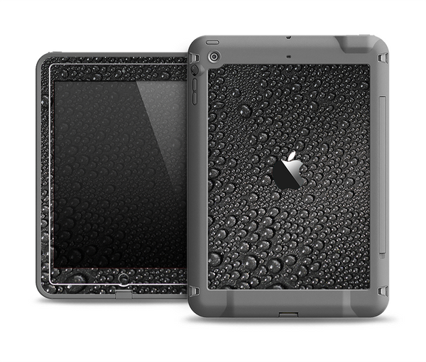 The Black Rain Drops Apple iPad Mini LifeProof Fre Case Skin Set