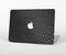 The Black Rain Drops Skin Set for the Apple MacBook Air 11"