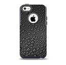 The Black Rain Drops Skin for the iPhone 5c OtterBox Commuter Case