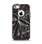 The Black Torn Woven Texture Apple iPhone 5c Otterbox Commuter Case Skin Set