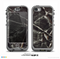 The Black Torn Woven Texture Skin for the iPhone 5c nüüd LifeProof Case