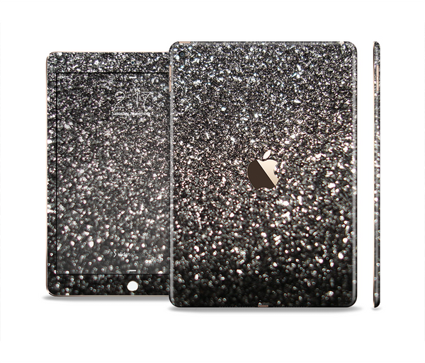 The Black Unfocused Sparkle Skin Set for the Apple iPad Pro