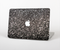 The Black Unfocused Sparkle Skin Set for the Apple MacBook Pro 13" with Retina Display