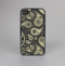 The Black & Vintage Green Paisley Skin-Sert for the Apple iPhone 4-4s Skin-Sert Case