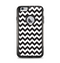 The Black & White Chevron Pattern Apple iPhone 6 Plus Otterbox Commuter Case Skin Set