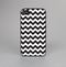 The Black & White Chevron Pattern Skin-Sert for the Apple iPhone 4-4s Skin-Sert Case
