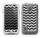 The Black & White Chevron Pattern V2 Samsung Galaxy S5 LifeProof Fre Case Skin Set