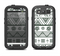 The Black & White Floral Aztec Pattern Samsung Galaxy S3 LifeProof Fre Case Skin Set
