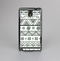 The Black & White Floral Aztec Pattern Skin-Sert Case for the Samsung Galaxy Note 3