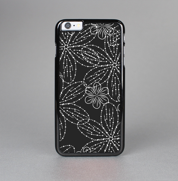 The Black & White Floral Lace Skin-Sert Case for the Apple iPhone 6 Plus