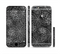The Black & White Floral Lace Sectioned Skin Series for the Apple iPhone 6