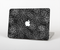 The Black & White Floral Lace Skin Set for the Apple MacBook Air 11"
