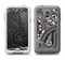 The Black & White Paisley Pattern V1 Samsung Galaxy S5 LifeProof Fre Case Skin Set