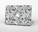 The Black & White Technology Icon Skin Set for the Apple MacBook Air 11"