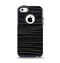 The Black Wood Texture Apple iPhone 5c Otterbox Commuter Case Skin Set