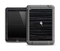 The Black Wood Texture Apple iPad Mini LifeProof Fre Case Skin Set