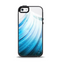The Black and Blue Highlighted HD Wave Apple iPhone 5-5s Otterbox Symmetry Case Skin Set