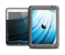 The Black and Blue Highlighted HD Wave Apple iPad Mini LifeProof Nuud Case Skin Set